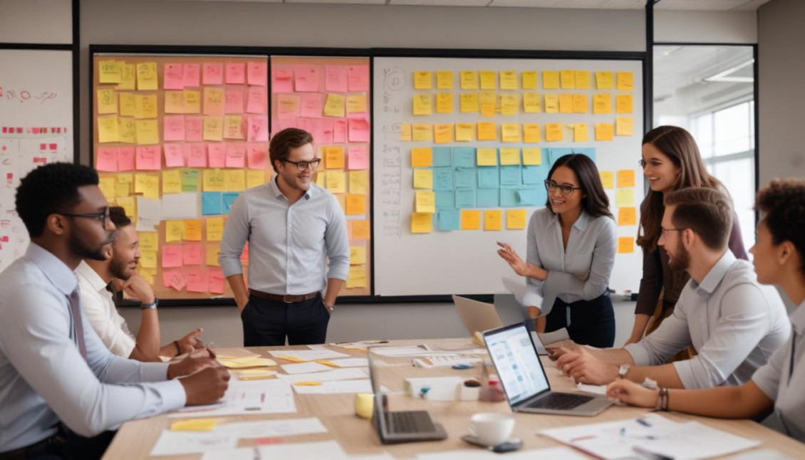 „Agile Methoden optimieren die Entwicklung digitaler Services in Unternehmen.“ Inwiefern könnte ein Unternehmen mithilfe agiler Methoden digitale Services bereitstellen?