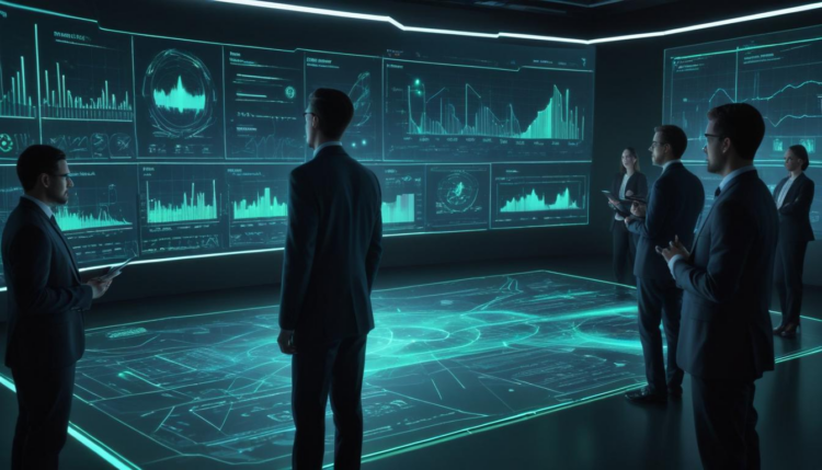 Was kann eine IT-Abteilung mithilfe von Künstlicher Intelligenz tun, um Daten zu analysieren?