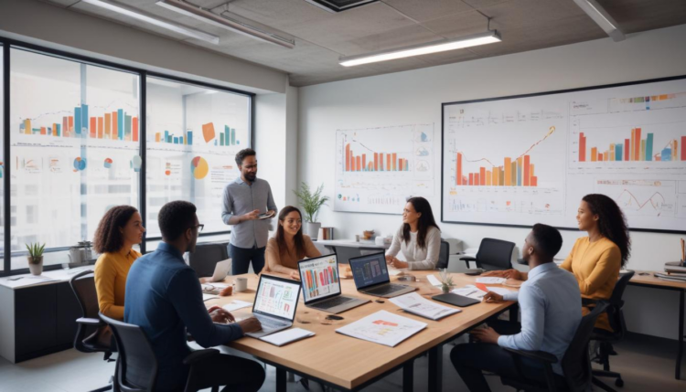 Welche Möglichkeiten bieten Datenstrategien, damit ein Team Daten analysieren kann?